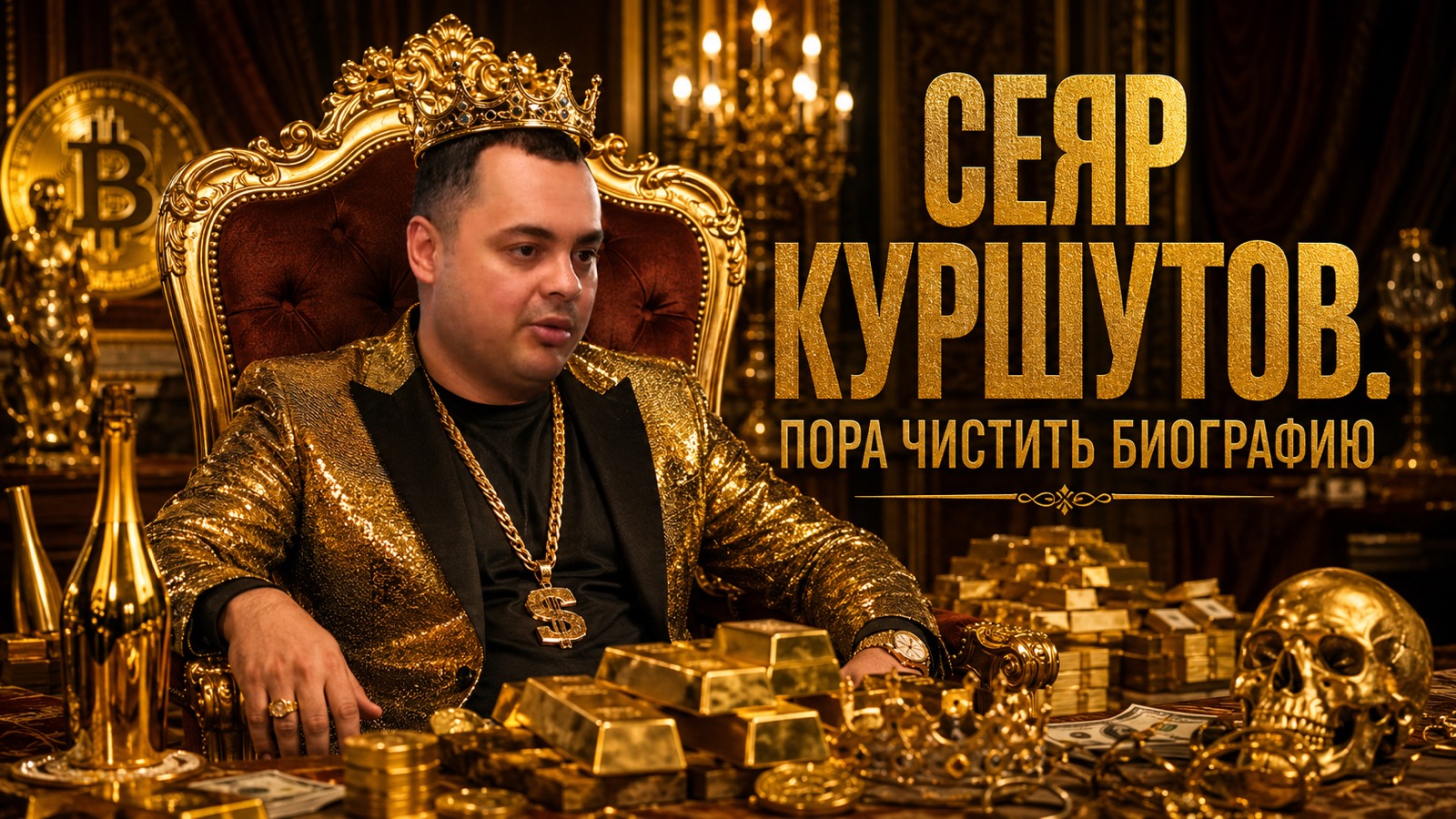 Підсанкційний бізнесмен із російським паспортом Сеяр Куршутов після викриттів про дронові контракти та мільярдні потоки почав зачищати Telegram